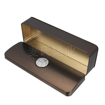 蟲草含片鐵皮盒包裝,長(zhǎng)方形冬蟲夏草鐵盒工廠