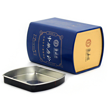 飲片馬口鐵盒_廠(chǎng)家定制粉劑鐵皮盒子