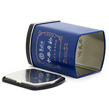 飲片馬口鐵盒_廠(chǎng)家定制粉劑鐵皮盒子