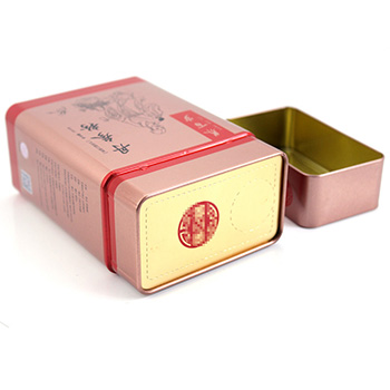 長方形拍底丹參粉馬口鐵罐_醫(yī)藥保健品馬口鐵罐生產廠家