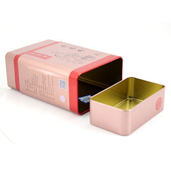 長方形拍底丹參粉馬口鐵罐_醫(yī)藥保健品馬口鐵罐生產廠家