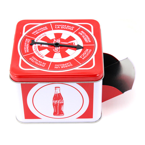 方形創(chuàng)意趣味側開式鐵盒_馬口鐵桶鐵罐包裝定制