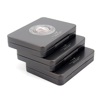 黑色通用收納小鐵盒子_馬口鐵化妝小鐵盒包裝定制工廠(chǎng)