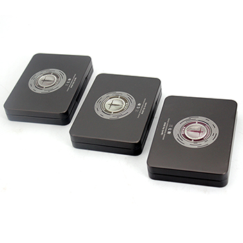 黑色通用收納小鐵盒子_馬口鐵化妝小鐵盒包裝定制工廠(chǎng)